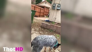 Lacy Lennon Outdoor Leak
