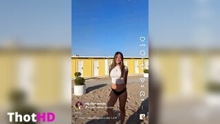 Michela Han Outdoor Big Tits NSFW