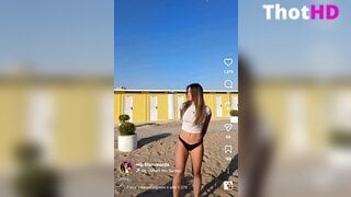 Michela Han Outdoor Big Tits NSFW