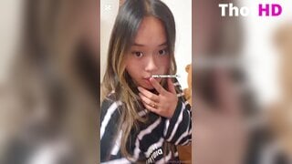 Michela Han Thighhighs and Lingerie
