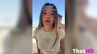 Michelahan Outdoor Big Tits Video