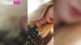 Tessa Winters Strip Tease and Dildo Masturbation
