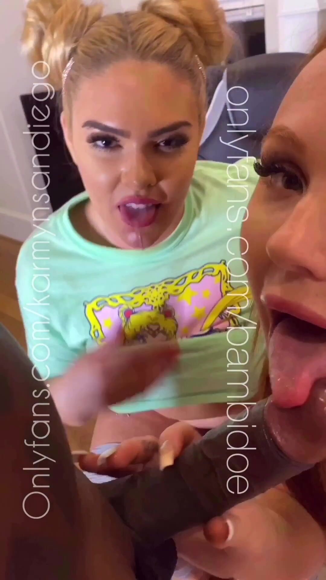 Karmyn Sandiego Group Sex Close-up Video
