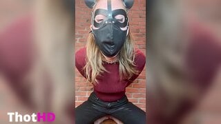 Miss Kitty Meow Gagged NSFW