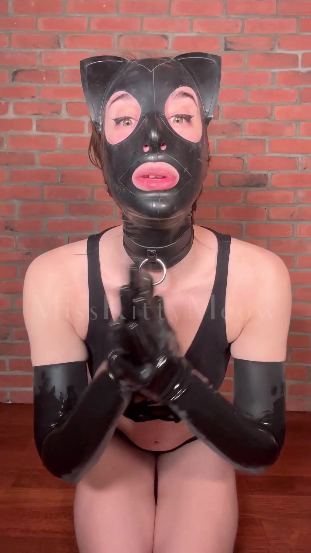 Miss Kitty Meow Latex Cat Ears OF
