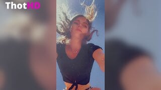 Ora Young Lingerie Spread Legs Clip