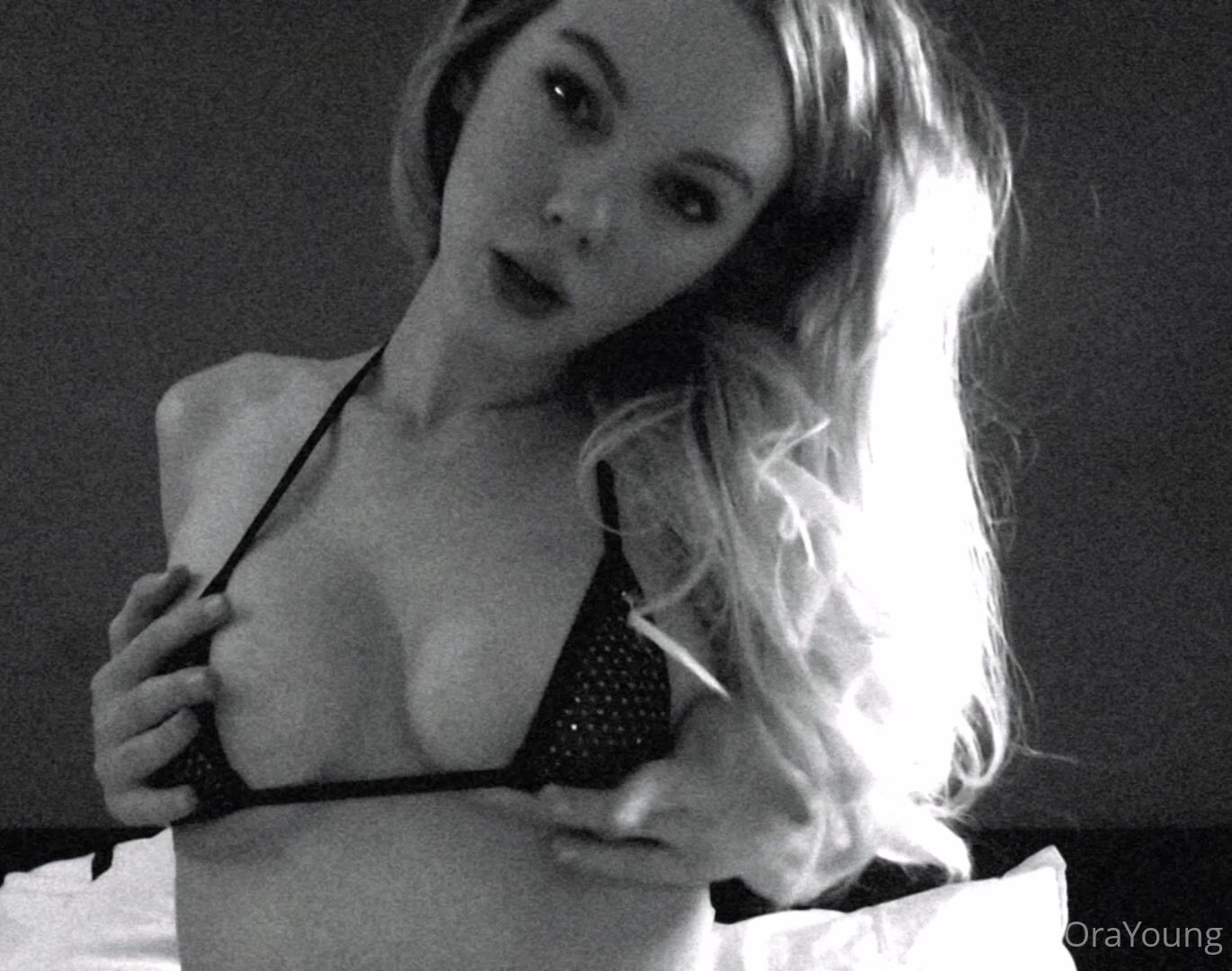 Ora Young Micro Bikini Cleavage XXX