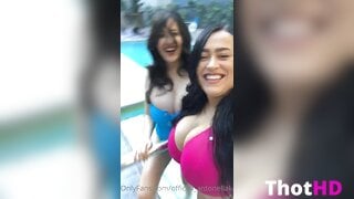 Antonella Kahllo Big Tits Cleavage Video