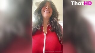Antonella Kahllo Cleavage and Huge Tits