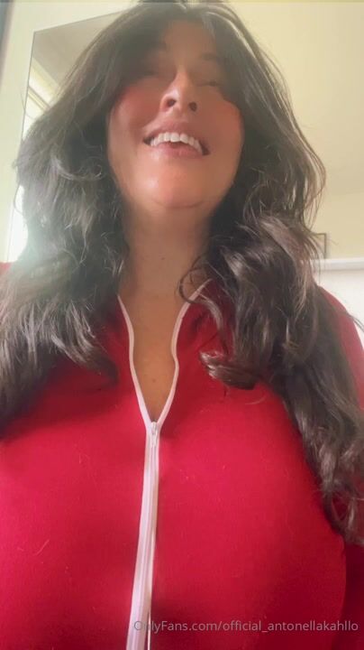 Antonella Kahllo Cleavage and Huge Tits