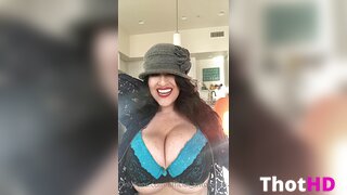Antonella Kahllo Cleavage and Underboob XXX