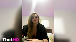 Kali Roses Cleavage Tongue OF