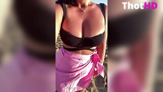 Lenabae Big Tits and Cleavage OnlyFans