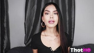 Goddess Angelina Flat Chest Ass Leak