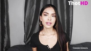 Goddess Angelina Flat Chest Ass Leak