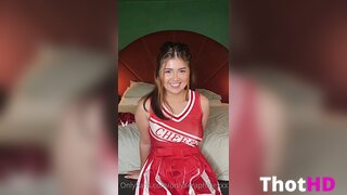 Onlyseraphinexxx Cheerleader Masturbating Leaked