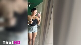 Onlyseraphinexxx Short Shorts Fitting Room Leak