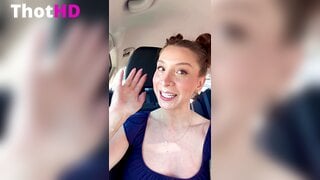Mathema-kitten blowjob and cumwalk in the mall