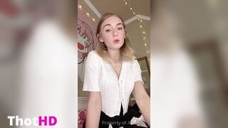 MaryBabyJane Masturbating Thighhighs Leak