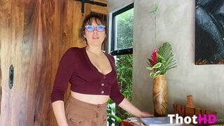 Erin Ashford Thighhighs Topless OF