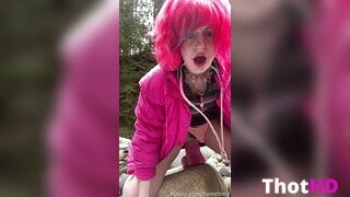 Tweetney Outdoor BG Sex Leak