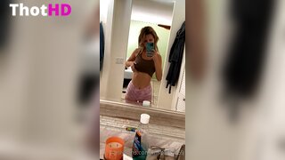 Autumn Skye Shorts Bathroom OnlyFans