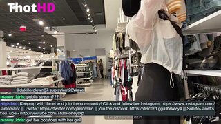 Jaelomain Dress Cleavage Video