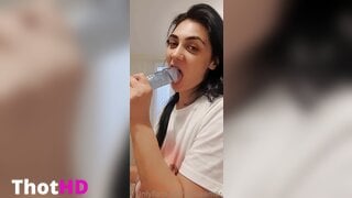 Luna Amor With Huge Dildo