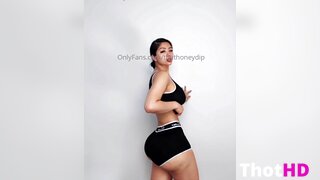 ThatHoneyDip Ass in Short Shorts