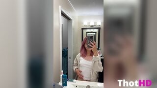 Potteryprincess Bathroom Female POV Video