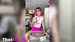 Potteryprincess Spread Legs Shorts Leaked