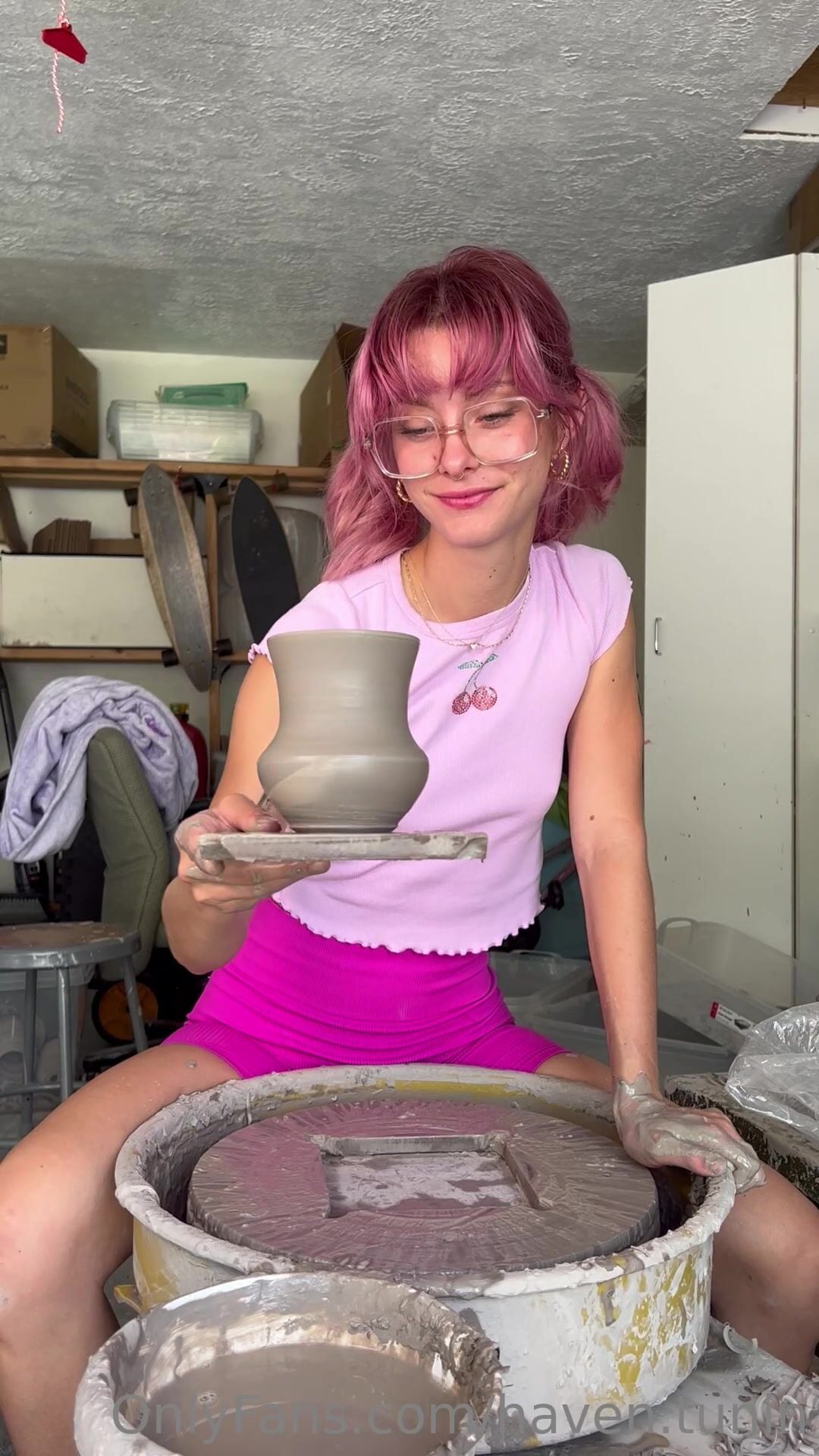 Potteryprincess Spread Legs Shorts Leaked