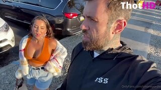 Sky Bri Tits Sucking OF