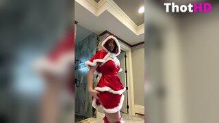 Christina Khalil Ass In Thighhighs Video