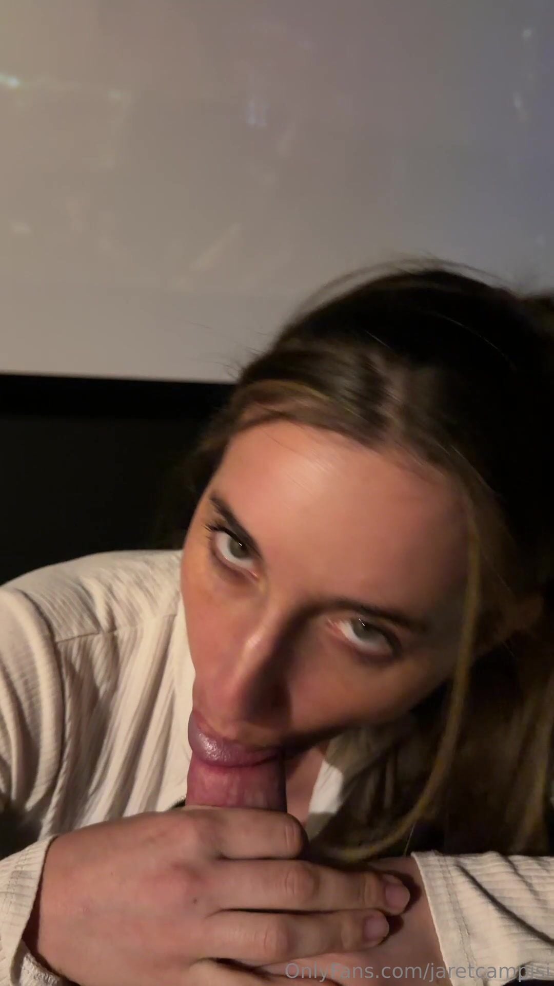 Christina Khalil Cleavage Close-Up Video