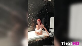 MilaRuby Nude in Bathtub OF