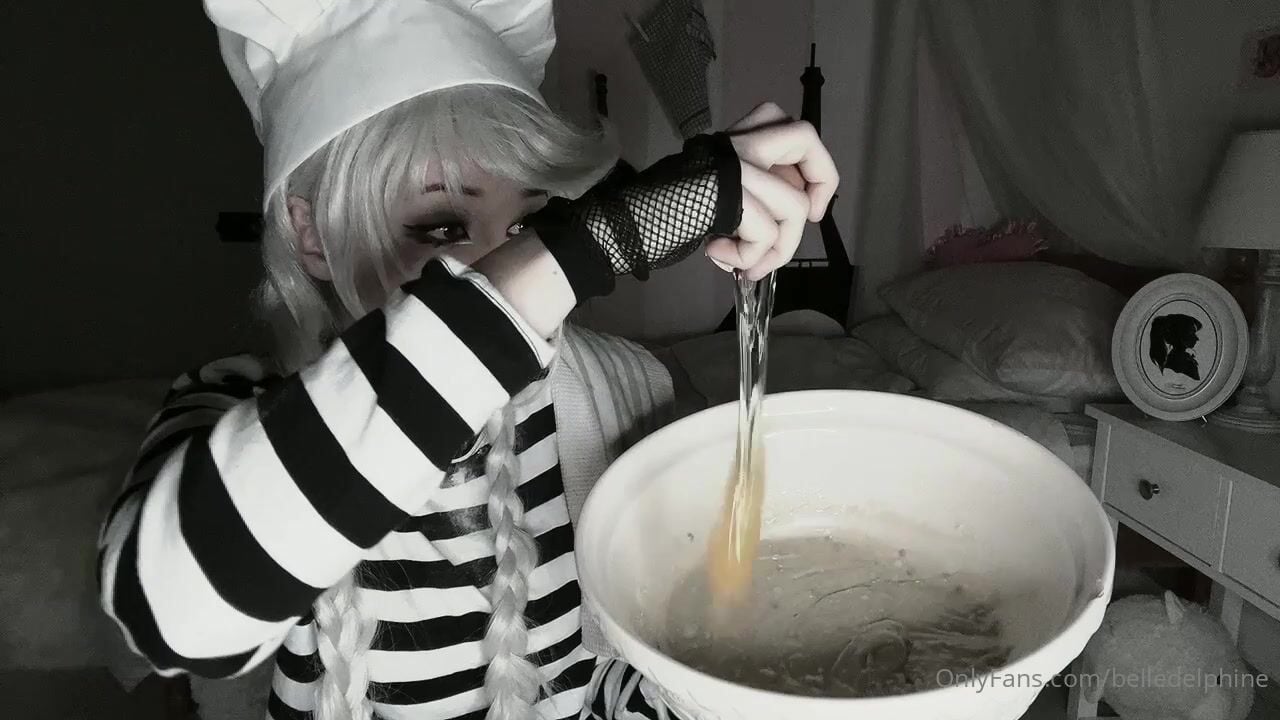 Belle Delphine Lying on Bed Leaked