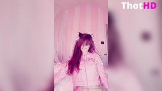 Belle Delphine Thighhighs Ass Video