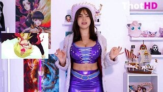 Salmunozz Cleavage Tongue Out NSFW
