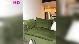 Lamhard Nude On Couch Clip