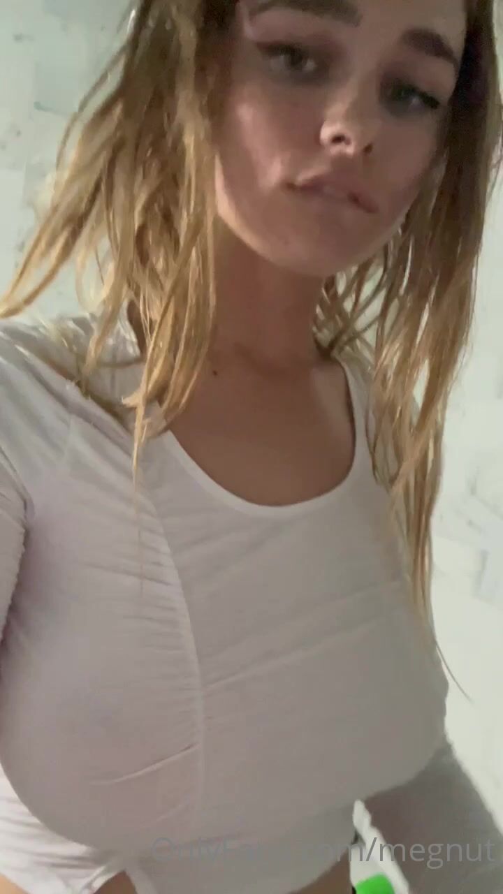MegNutt Showering Wet Shirt
