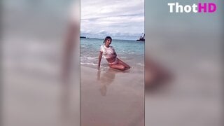 Sara Jean Underwood Bikini Outdoor OnlyFans