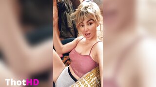 Sara Jean Underwood Cleavage on Couch Leak