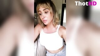 Sara Jean Underwood Denim Shorts Bikini NSFW
