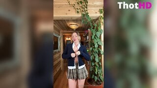 Sara Jean Underwood School Uniform Leak