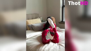 Addictedtoana Ass on Bed OF