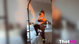 Addictedtoana Thighhighs and Shorts OnlyFans