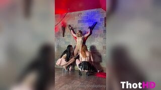 Hoopsydaisy BDSM Bondage Session NSFW