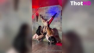 Hoopsydaisy BDSM Bondage Session NSFW