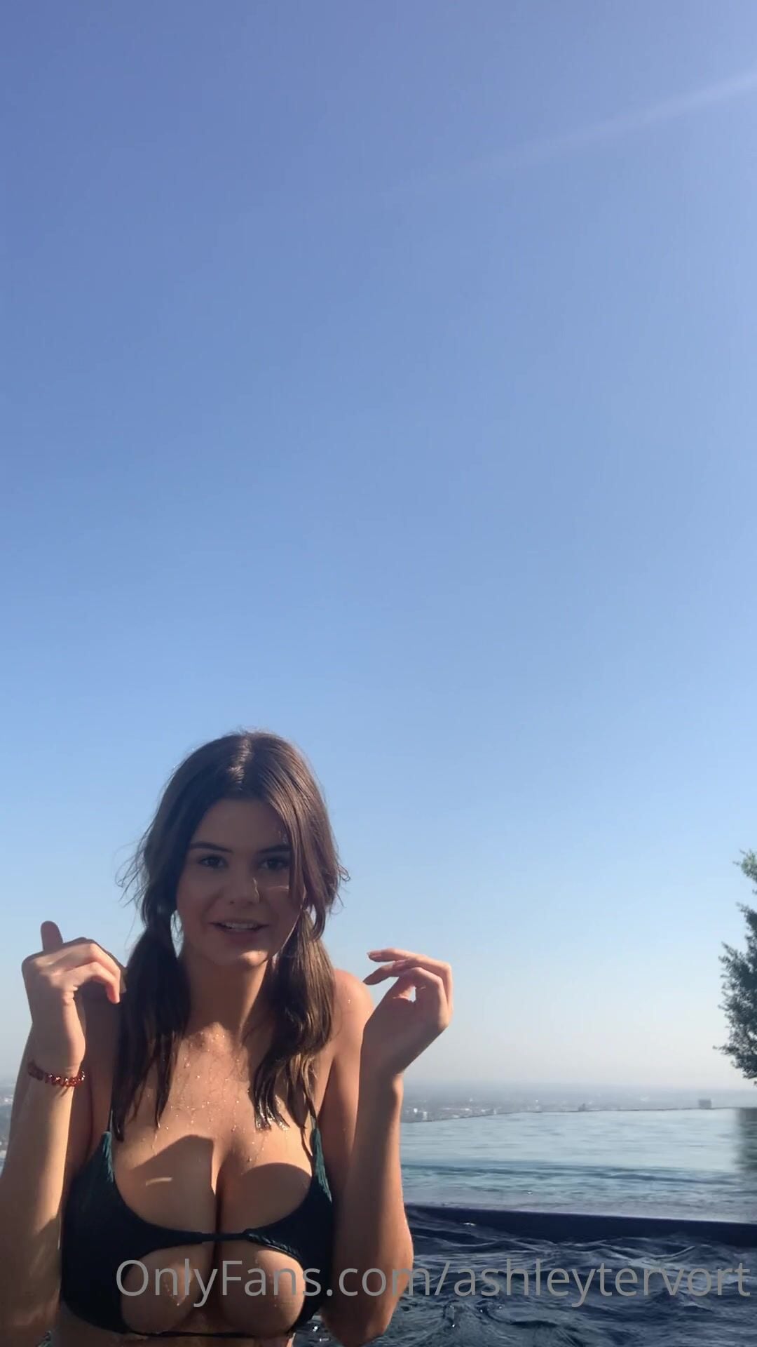 Ashley Tervort Outdoor Bikini OF